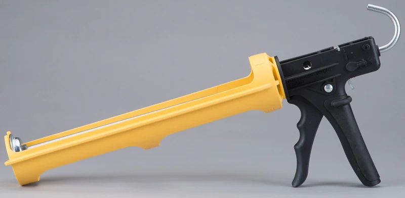 Dripless pro-grade caulk gun